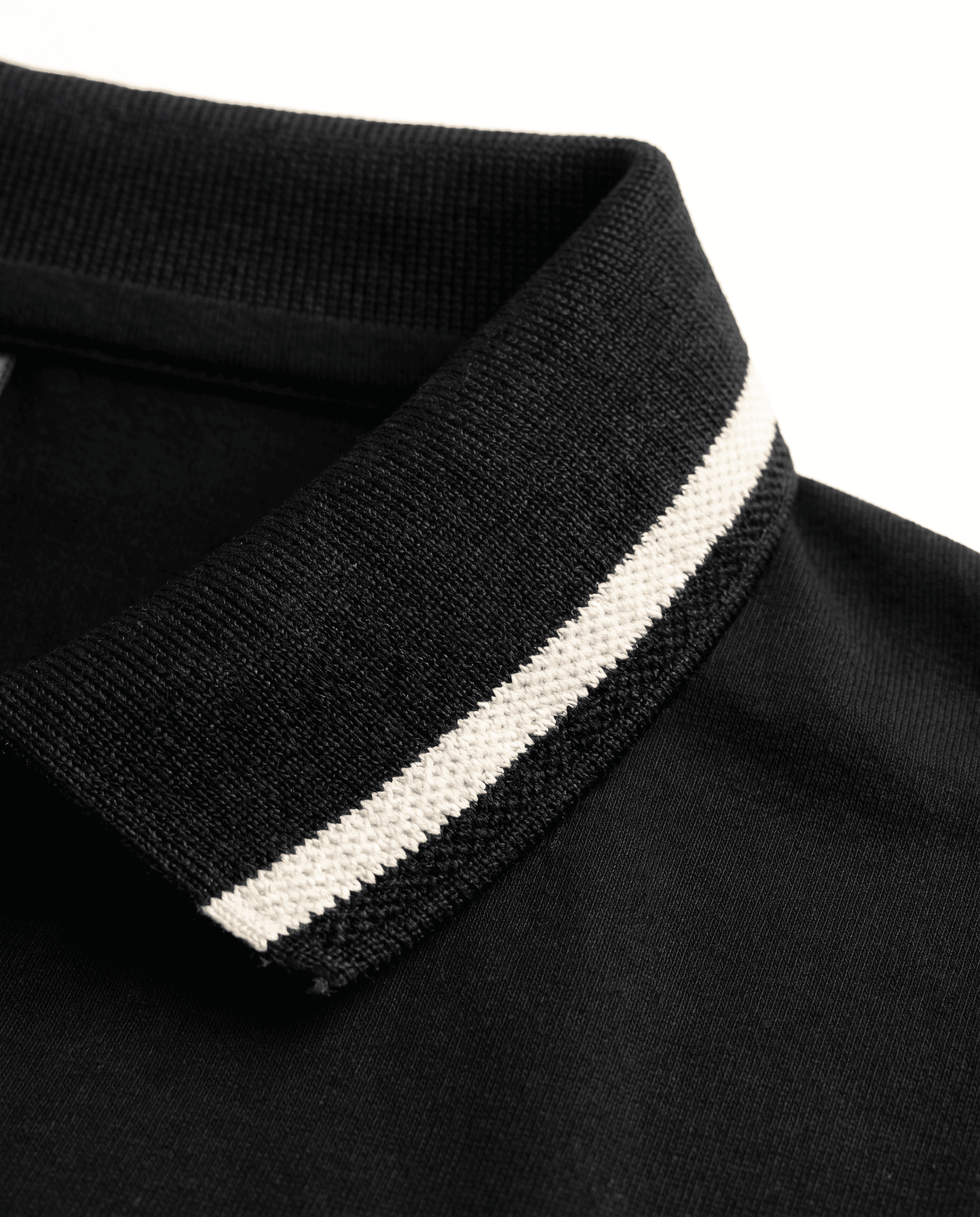 Tipped & Textured Collar
